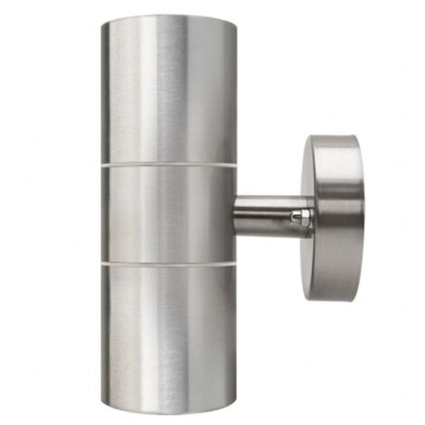 TRADE SHOP - Applique Faretto Plafoniera Doppio Faretto Fascio Dw Acciaio Luce Muro Ip65 -