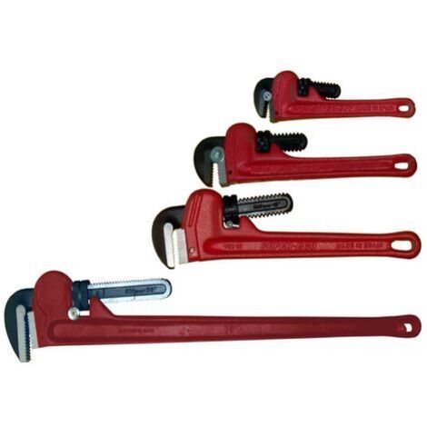 TRADE SHOP - Chiave Giratubi Americana Giratubo Giratubi Regolabile Varie Misure Idraulica - -350 mm - (1/5)