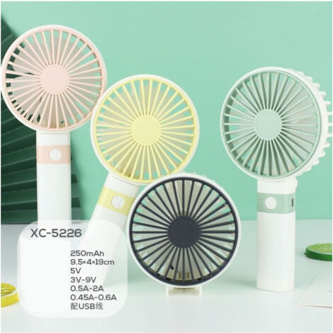 Ventilatore Nebulizzatore Portatile - Ricaricabile Con 4 Velocit&agrave;