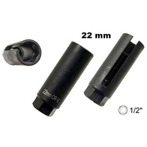 TECPO Set 10 Chiavi A Bussola Per Sonda Lambda - Attacchi 3/8" E 1/2" In Valigetta