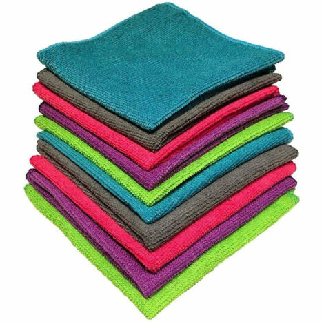 Comprar Paño Microfibra Mediano Genérico 38 X 38 Cm Celeste En Lima Distribuidora Prolider - Foto 4