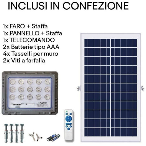 Faro a LED con pannello solare 800W: guida all'acquisto completo Faro a LED con pannello solare 800W: guida all'acquisto completo