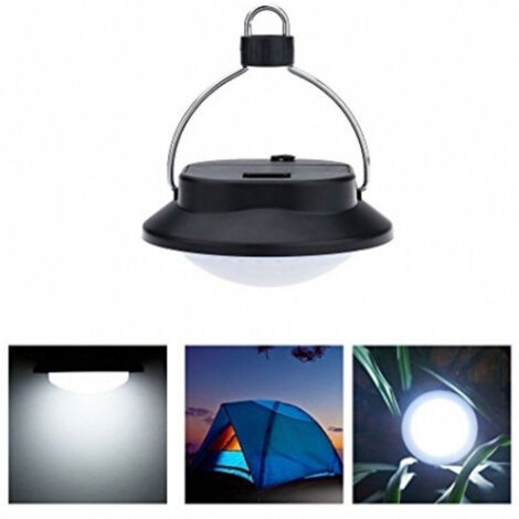 TRADE SHOP - Lampada Sospensione Lanterna Emergenza Led Con Paralume Luce Fredda Portatile -