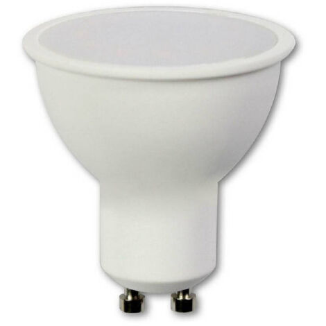 TRADE SHOP - Faretto Led 8w Lampada Gu10 Luce Calda 3000k Naturale 4000k Fredda 6500k Gu10-0 - -Bianco Freddo -