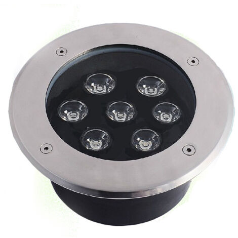TRADE SHOP - Faretto Led Segnapassi Watt Giardino Ip65 Calpestabile Per Esterno Impermeabile - -Bianco Freddo-7 Watt