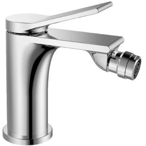 Neoro FC Miscelatore Lavabo In Acciaio Inox, Montaggio Su Mensola Champagne Spazzolato A 370 Mm A1245487