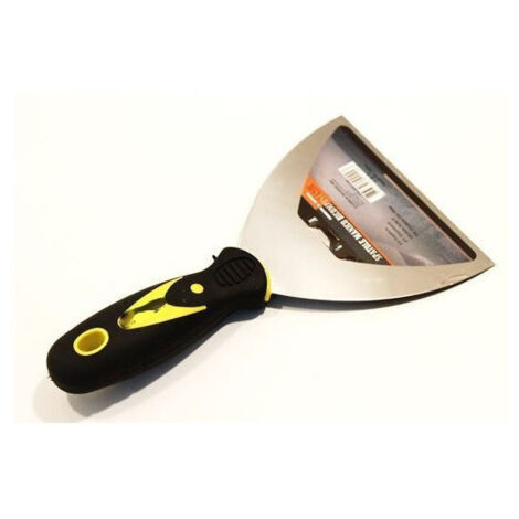 TRADE SHOP - Set 2 Pz. Stecche Spatole Raschietto 5'' 13cm Per Stuccatore Carpentiere Pittore -
