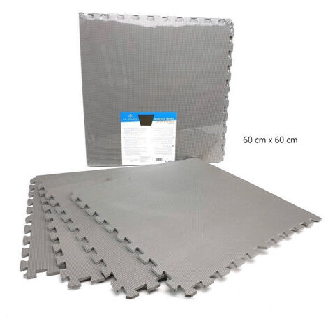 Montafox Protezione Fondo Piscina Set 8 Pezzi Blu 60 x 60 x 1 cm