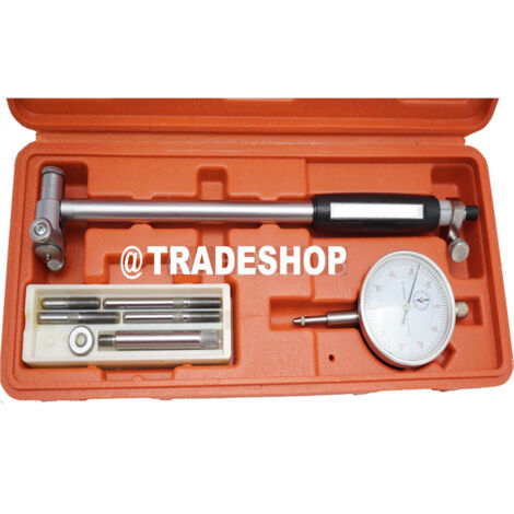 TRADE SHOP - Calibro Micrometro Alesametro Con Comparatore Centisimale Da 35-50mm 0-10/0.01mm -