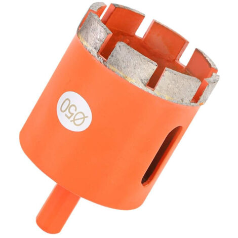 TRADE SHOP - Frese A Tazza Diamantata Diam. ø 14-50 Mm Per Vetro Marmo Ceramica E Vetroresina - 50 mm