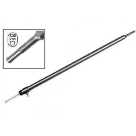 TrAdE Shop Traesio - Asta In Acciaio Per Fresa A Tazza Carotatrice Con Attacco Sds Max O Sds Plus Cm -   -SDS Plus 80 cm   -