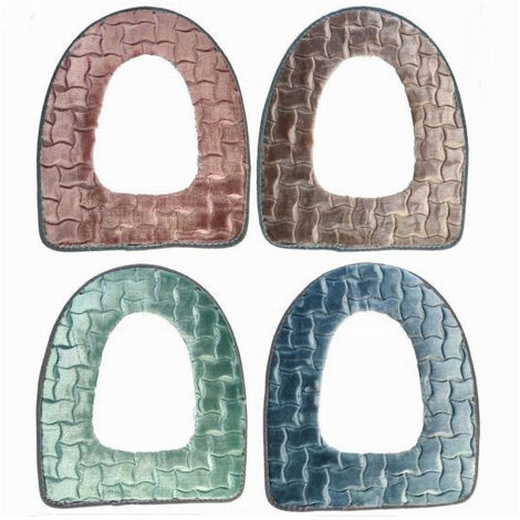TRADE SHOP - Cuscino Coprisedile Per Water Seduta Copertura Morbida Wc In Vari Colori 87204 -        3,5