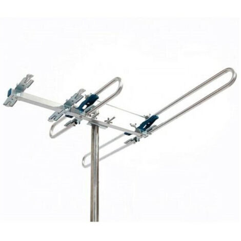 TRADE SHOP - Antenna Digitale Terrestre Esterno 4 Elementi Banda Iii Vhf Guadagno 10 Db -