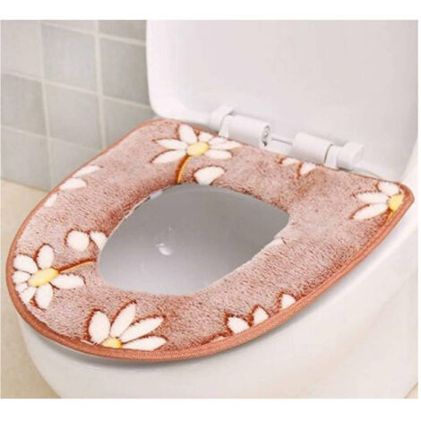 TRADE SHOP - Cuscino Tappetino Copri Water Cerchio Copertura Morbida Wc Margherite 59836 - 3,5 (1/2)