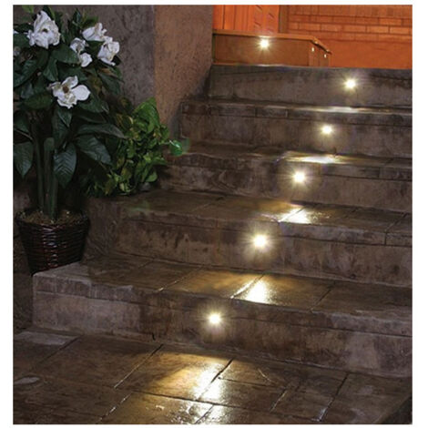 TrAdE Shop Traesio - Faretto Led 1w 220 Volt Punto Luce Orientabile Segnapasso Incasso Cielo Stellato -