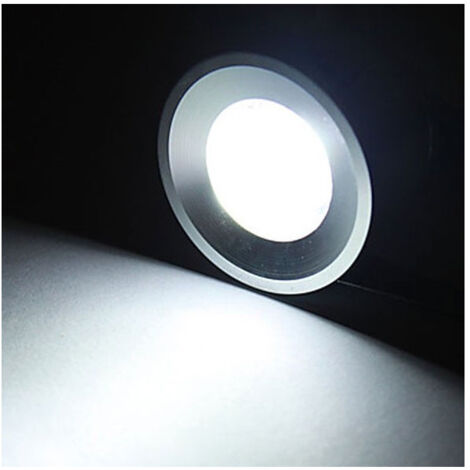TrAdE Shop Traesio - Faretto Led 1w 220 Volt Punto Luce Orientabile Segnapasso Incasso Cielo Stellato -