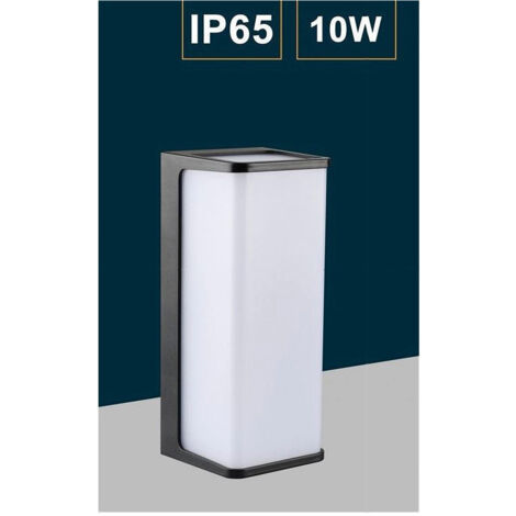 3 colori dimmerabili lunga moderna applique da esterno LED applique esterno casa apparecchio IP65 impermeabile nero minimalista luci montaggio a parete per portico con telecomando (150cm 45W