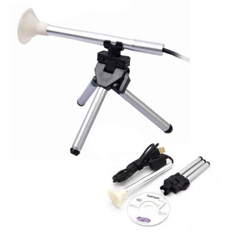TRADE SHOP - Microscopio Digitale Usb 0,1x-200x Pc Notebook Foto Video Led 0.3mpx B005 -