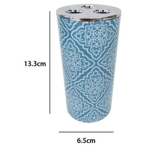 2 bicchieri infrangibili da bagno per spazzolino da denti, morbidi e resistenti, portaspazzolino da bagno (Blu scuro