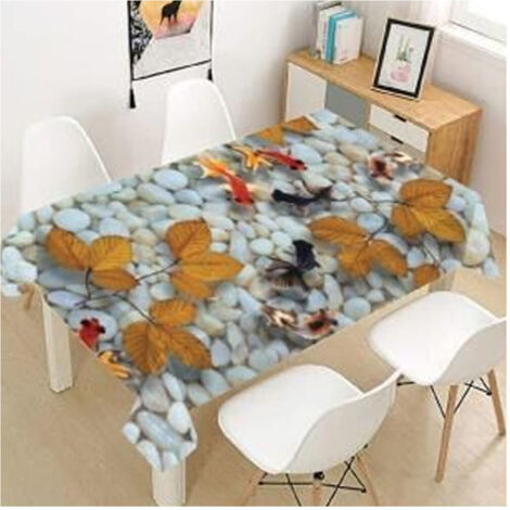 TrAdE Shop Traesio - Tovaglia Copritavola Antimacchia Vari Colorirettangolare 140x180 - 140x240 Cm -    -140x180   - (1/3)