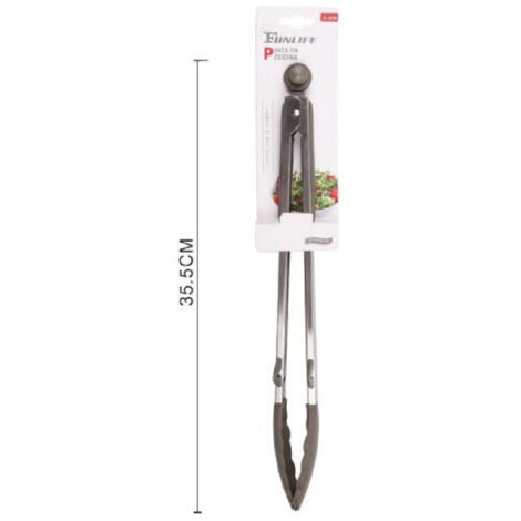 Kaela - Pinza Per Barbecue Alimenti Richiudibile Sistema Di Blocaggio In Silicone 50598 - (1/5)