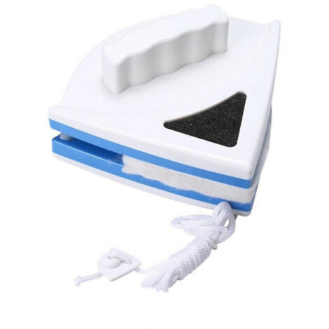 TRADE SHOP - Lavavetri Magnetico Pulisci Vetro Con Calamita Pulizia Vetri Magnetico Angolare -