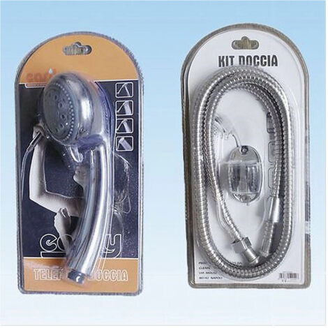 Soffione Doccia, Set Doccia, Telefono Doccia Retrò in Ottone, Con