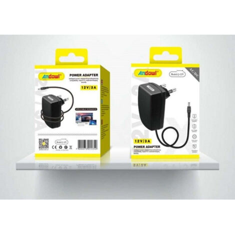 Alimentatore Regolabile Universale Yctze 3-36V, Adattatore Di Corrente Con LED, Per Router, Stampanti 3D, LED Strip