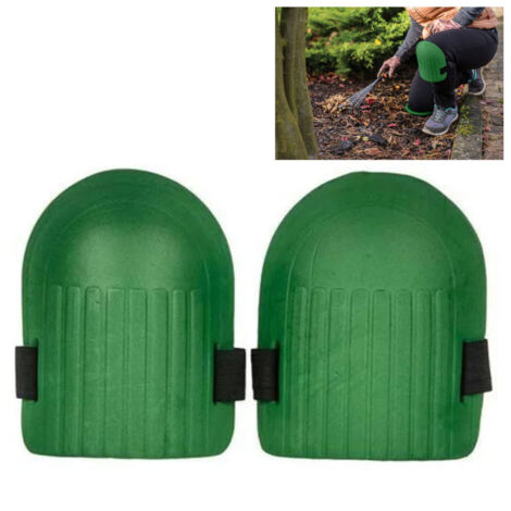 TRADE SHOP - Coppia Di Ginocchiere Per Giardinaggio Protezione Ginocchio Chiusura A Strappo -