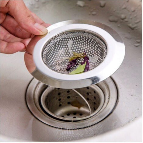 Filtro Lavello In Acciaio Inox 2 Pezzi - Per Cucina E Bagno | Antintasamento Efficiente