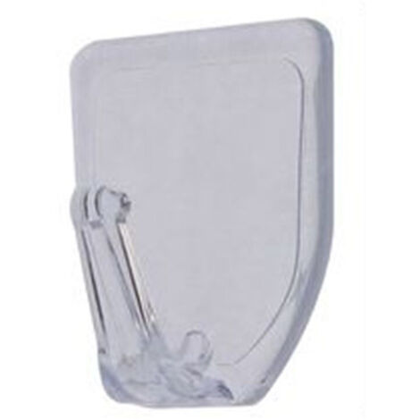 TRADE SHOP - Set 3 Pz Ganci Appendini Adesivi Da Parete Casa Cucina Bagno Attaccapanni 87011 - (1/3)