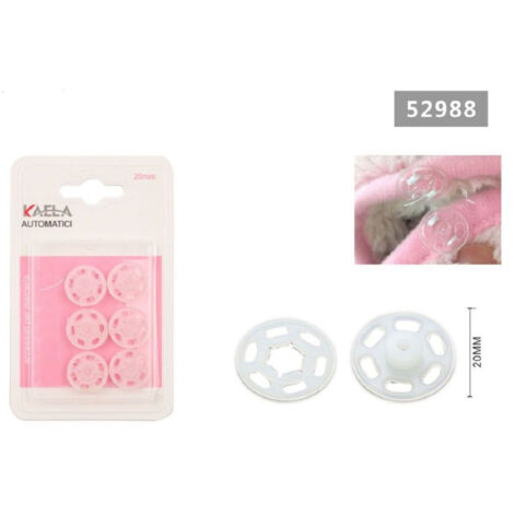 Jenngaoo 100 Set Parti Per Bottoni Pinback, Forniture Per Bottoni Da 58mm Spille Rotonde Per Bottoni Vuoti, Include Fondo In Plastica, Copertura In - Foto 7