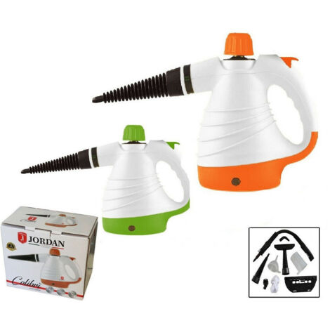 TRADE SHOP - Pulitore A Vapore Elettrico Portatile Multiuso 1050 Watt 400ml 105°c Accessori -
