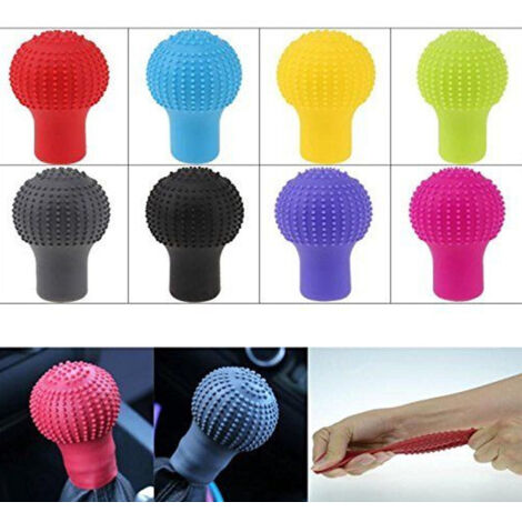 Sourcingmap Copertura Per Pomello Del Cambio Auto In Nylon, Nero E Grigio, 11x7 Cm, Con Cerniera, Lavabile, Adatto A Maggior Parte Delle Auto