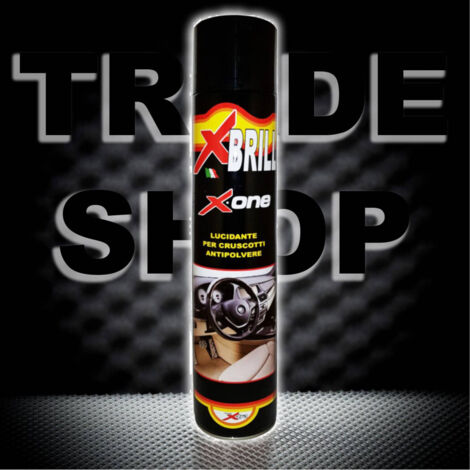 TRADE SHOP - Spray Lucidante Pulisci Lucida Cruscotto Antipolvere Per Auto Camper Cruscotti -