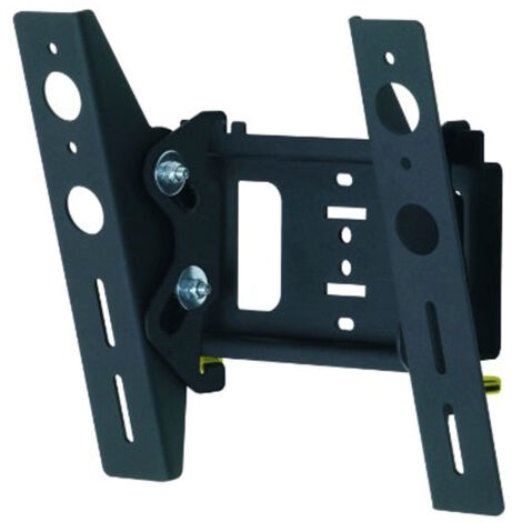 TRADE SHOP - Supporto Tv Da Parete Staffa Inclinabile Per Schermi Da 25'' A 32'' Colore Nero -