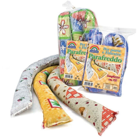 TRADE SHOP - Paraspifferi Sottoporta Per Porta E Finestre Parafreddo Da 120cm In Vari Colori -