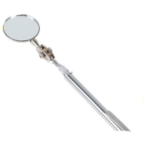 TRADE SHOP - Penna Allungabile Con Calamita Magnete Specchio Rotondo Strumento -
