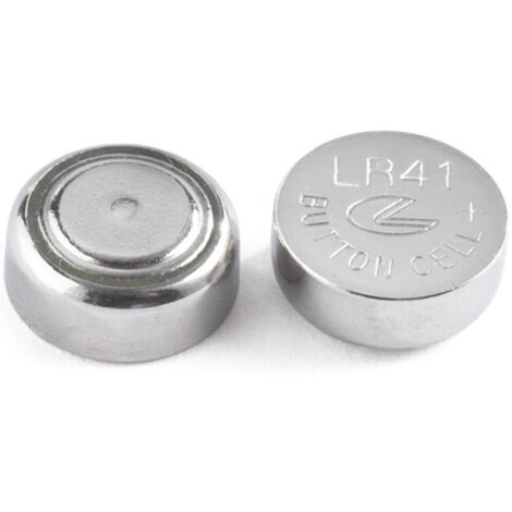 TRADE SHOP - Batterie Pile Alkaline Lr41/g3 1.5v A Bottone Per Orologi Telecomandi Maxtech Lr41 -