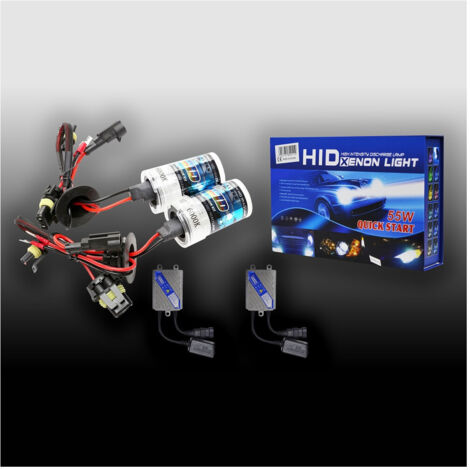 TRADE SHOP - Kit Xenon H1 Slim 55w Lampada Fari Luci Digitale Ballast 6000k Maxtech Kit-55w-h1 -
