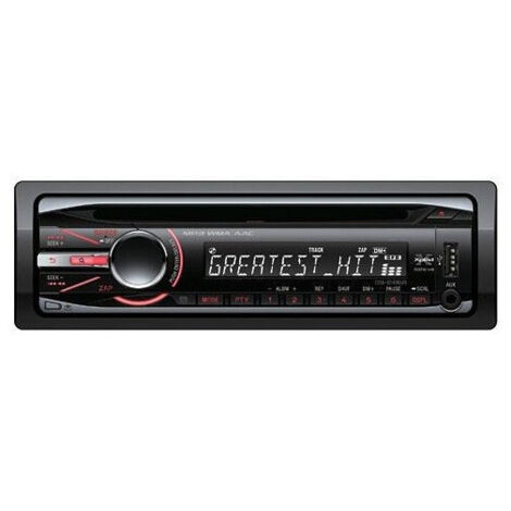 TRADE SHOP - Autoradio Stereo Bluetooth Con Frontalino Estraibile Radio Mp3 Usb Sd Dvd 52wx4 -