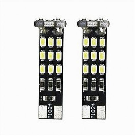 TRADE SHOP - Lampadine Di Posizione T10 Lampadine Ultra Luminose Maxtech T101210 12v 24led - (1/2)