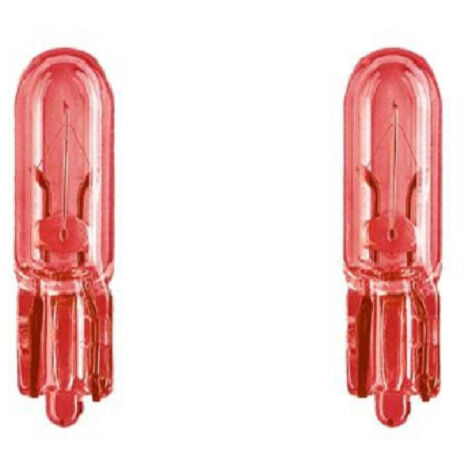 TRADE SHOP - Lampadine Di Posizione T5 L-p124 12v 1.2w Per Auto Luce Calda Alogena No Canbus - (1/3)