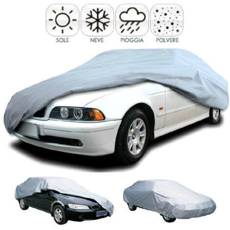 TRADE SHOP - Telo Copriauto Impermeabile Copertura Auto Pvc Anti Pioggia Sole Xxl -