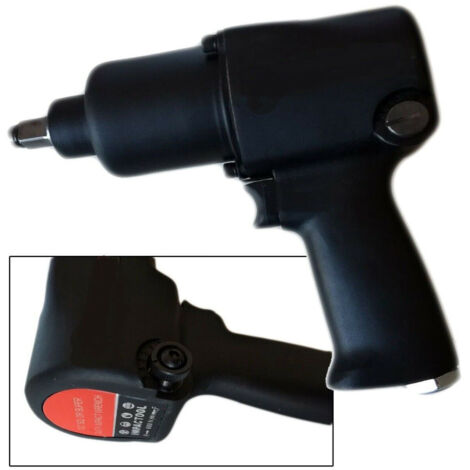 TRADE SHOP - Pistola Avvitatore Svitabulloni Pneumatico 1/2'' 680nm Auto 7000 Rpm Reversibile -