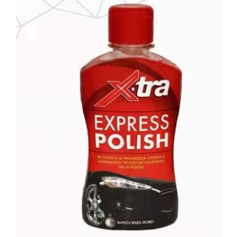 TRADE SHOP - Polish Lucidante Per Auto Moto Nautica Elimina Graffi 250ml Rinnovante Lavaggio -