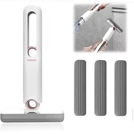 Mini Piccolo Mop In Spugna, Mop Di Pulizia Portatile, Mini Mocio Per Desktop, Portatile Forte Assorbente Mocio Per Finestre, Pavimenti, Rivestimenti - Foto 11