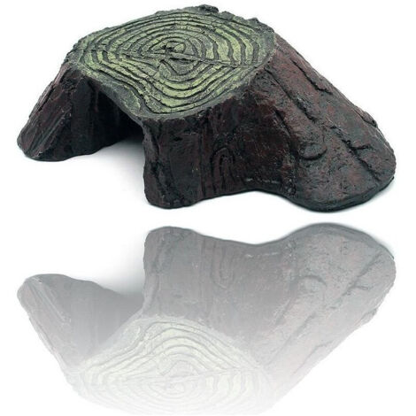 TRADE SHOP - Tronco Albero Rampicante Ornamento Per Acquario Tartaruga Tartarughe 20.5x13x5cm -