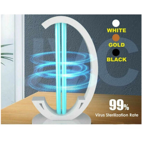 TRADE SHOP - Lampada Uv Sterilizzatore Luce Ultra Violetta Germicida Germi Ozono Telecomando -