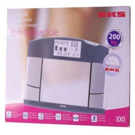 TrAdE Shop Traesio - Bilancia Pesapersone Digitale Analisi Grasso Corporeo Peso Forma Eks Xx0 -